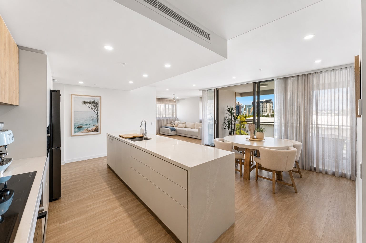 Modern Boutique Luxury in Blue Chip Cotton Tree