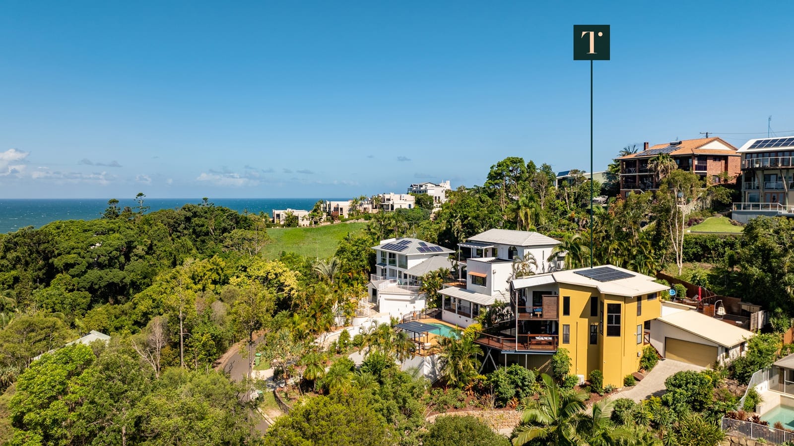 Elevated Retreat Moments from Coolum's Second Bay!