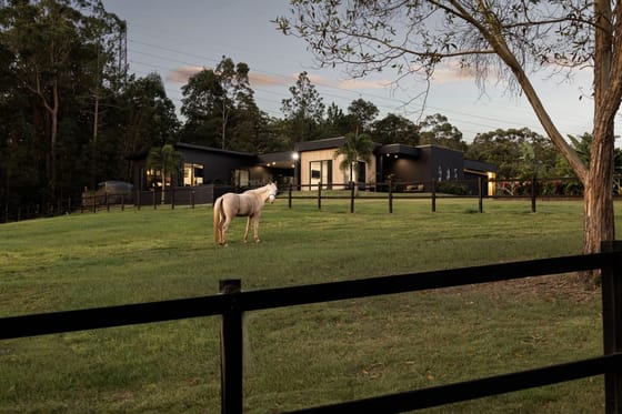 Private 10-Acres: Premium Modern Home, Quality Horse Infrastructure