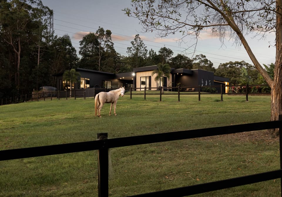 Private 10-Acres: Premium Modern Home, Quality Horse Infrastructure