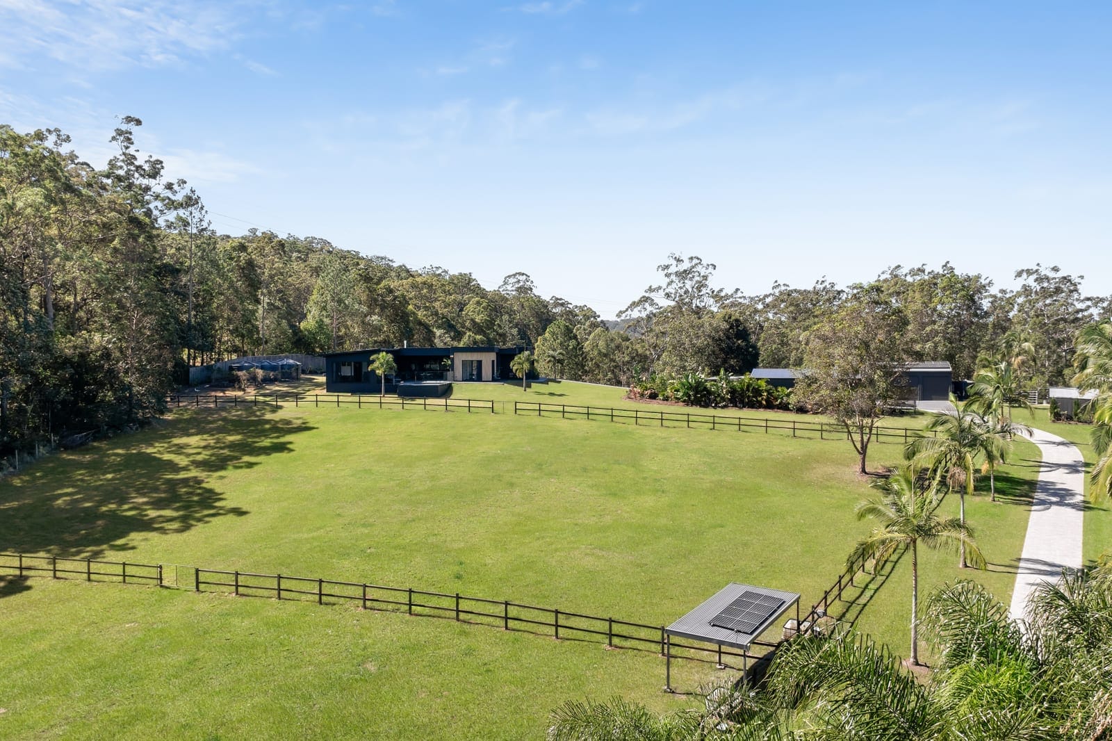 Private 10-Acres: Premium Modern Home, Quality Horse Infrastructure