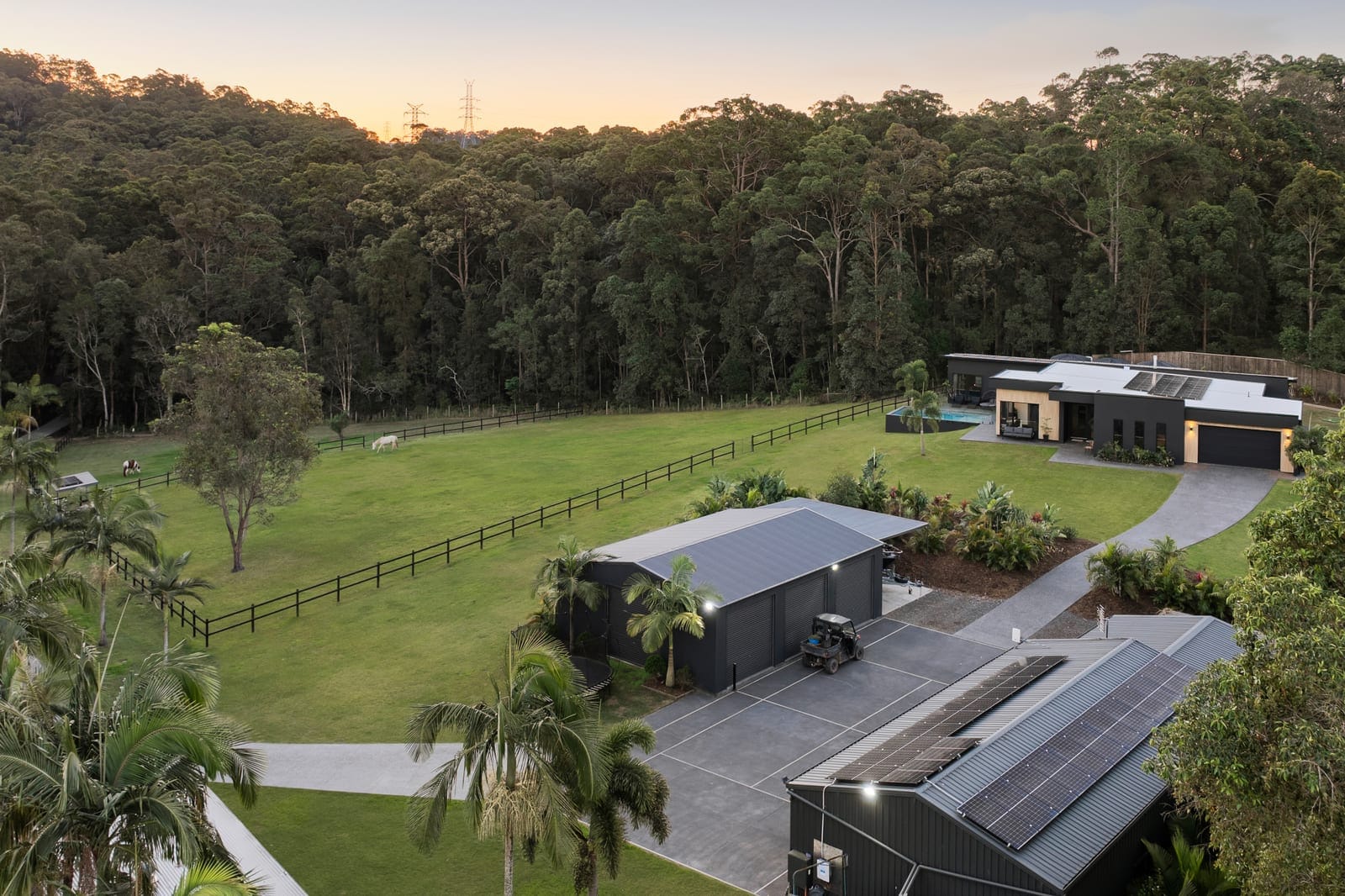 Private 10-Acres: Premium Modern Home, Quality Horse Infrastructure