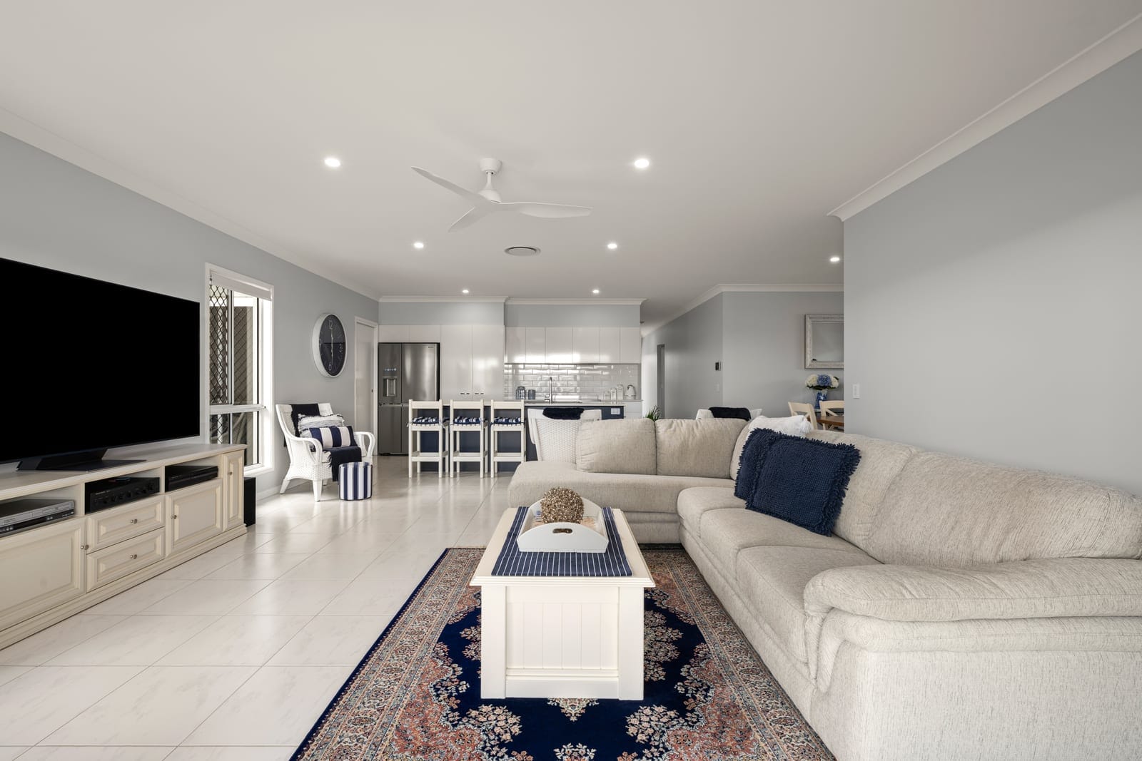 Hamptons-Inspired Charm with Flexible Family Living