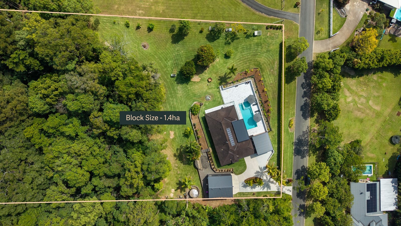 Private West Woombye Lifestyle Retreat with Pool, Shed & Rainforest Setting