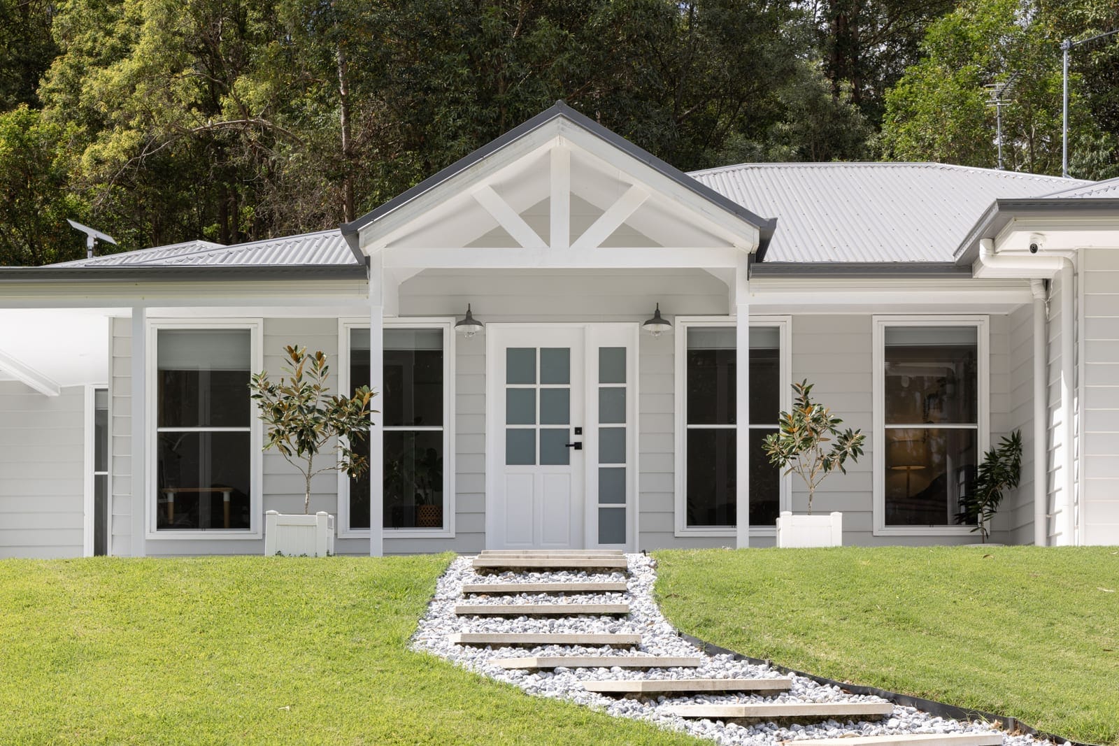 Hamptons Charm Surrounded by Beautifully Landscaped Grounds