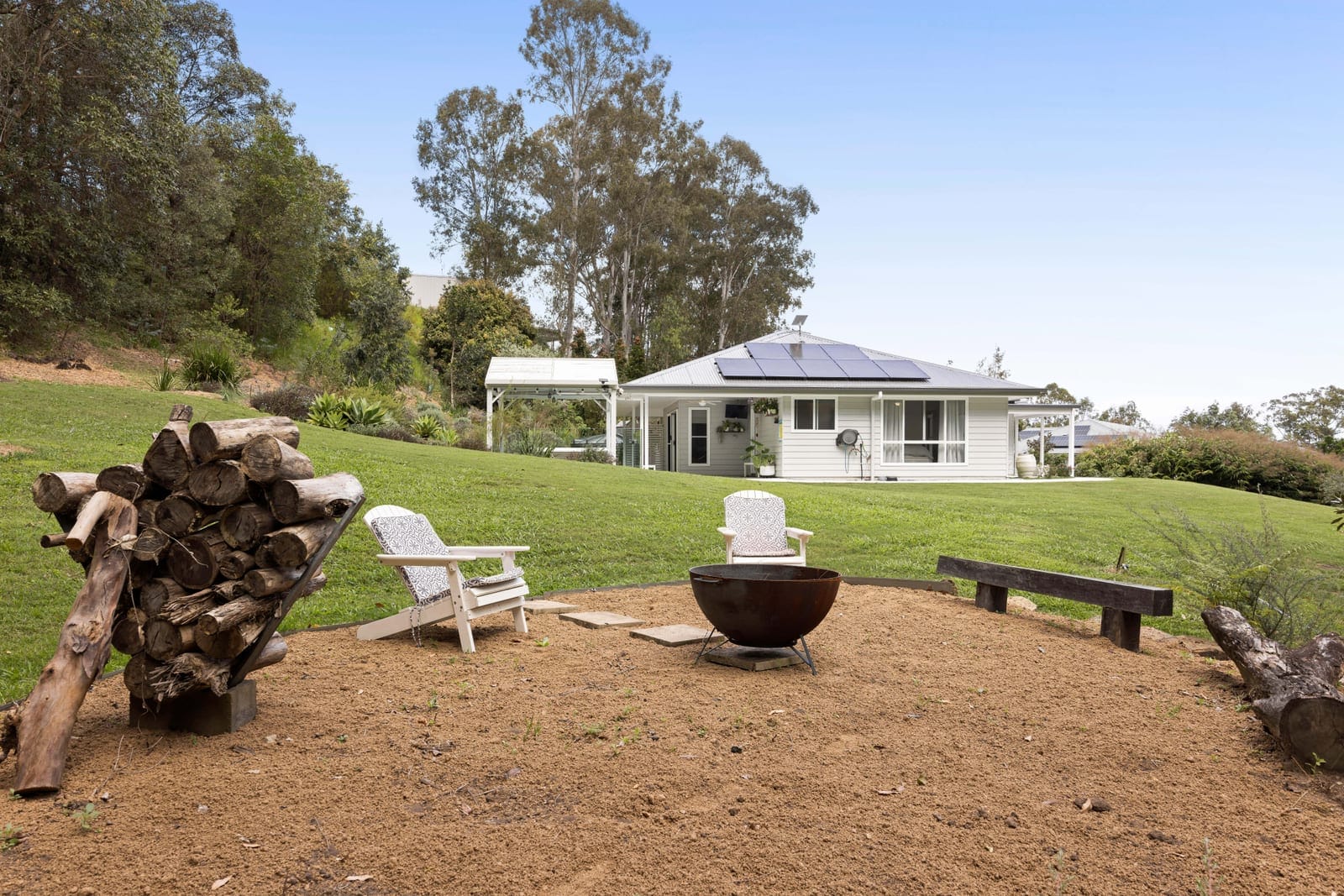 Hamptons Charm Surrounded by Beautifully Landscaped Grounds
