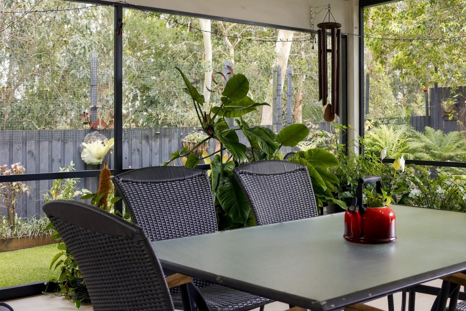 Cathedral Ceilings, Tranquil Gardens & Twin Waters Living