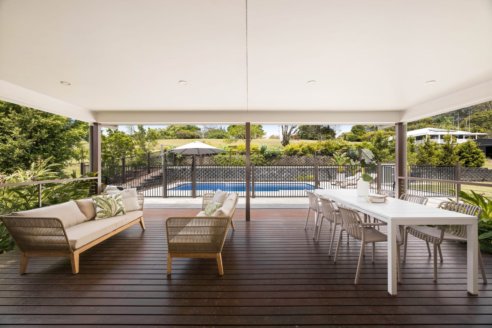 Elevated Northerly Outlook: Designer Residence on Private Acreage
